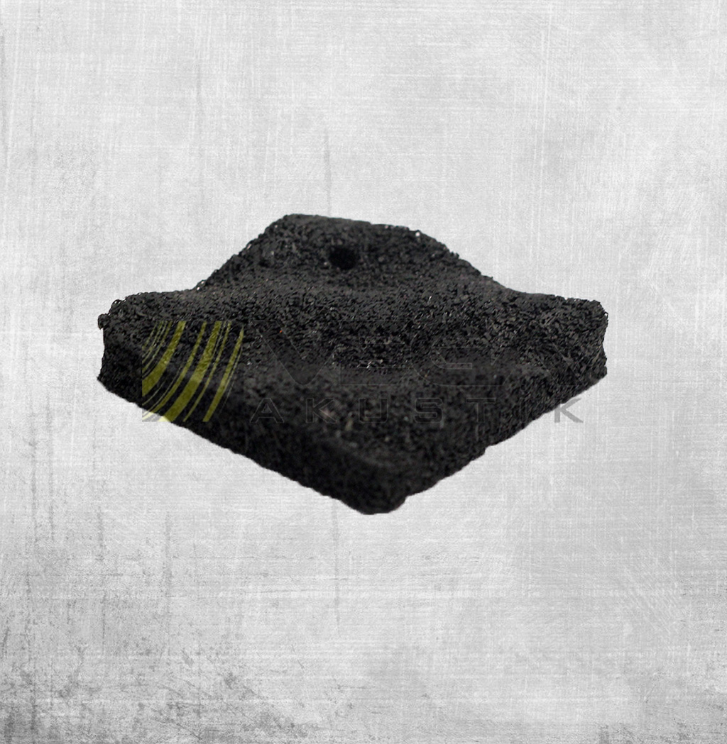 Yumurta Desenli Kauçuk Şilte